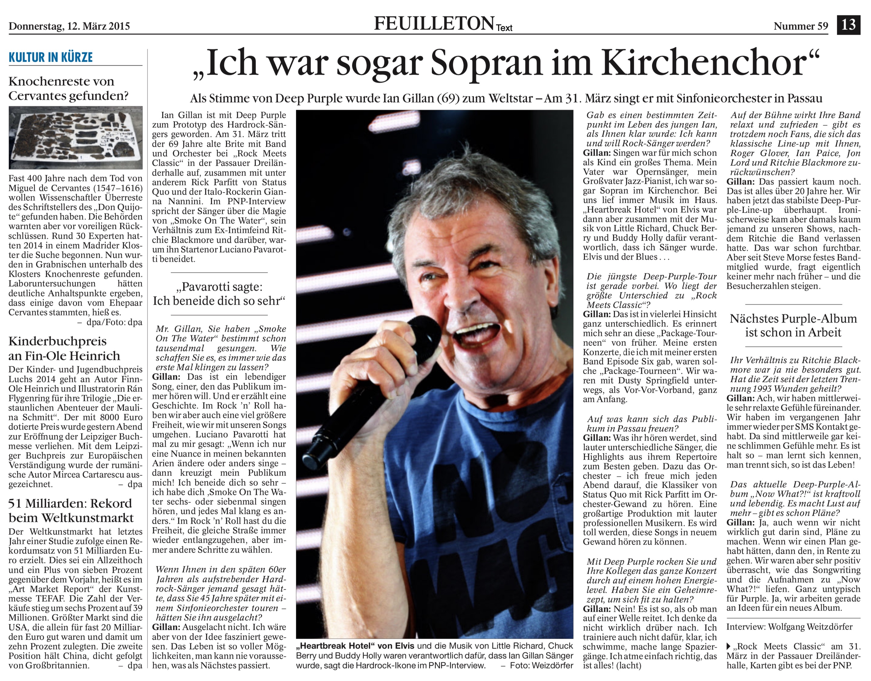 Ian Gillan Interview
